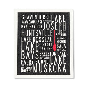 Muskoka Lakes Dishcloth (set of 2)