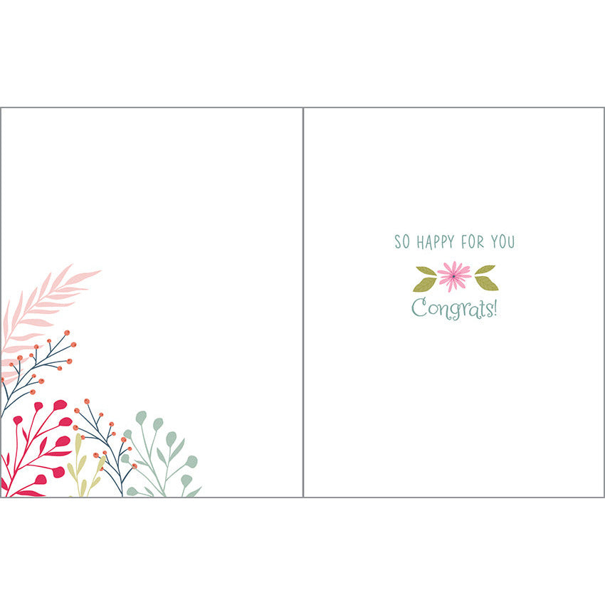 Wedding Sprigs Greeting Card