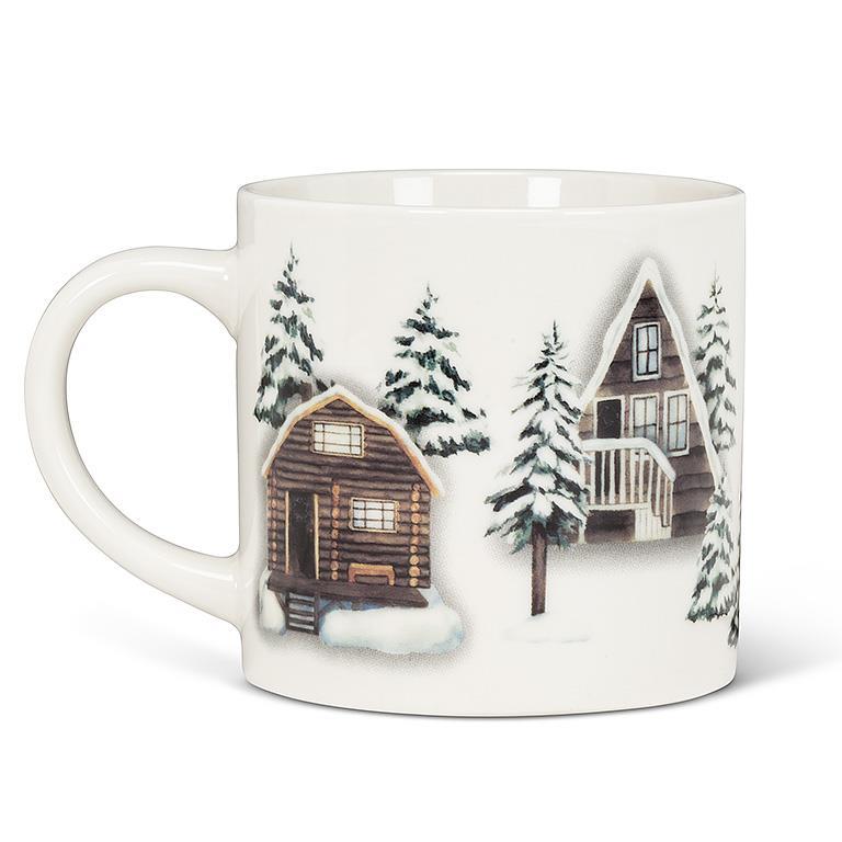 Winter Cabins Mug