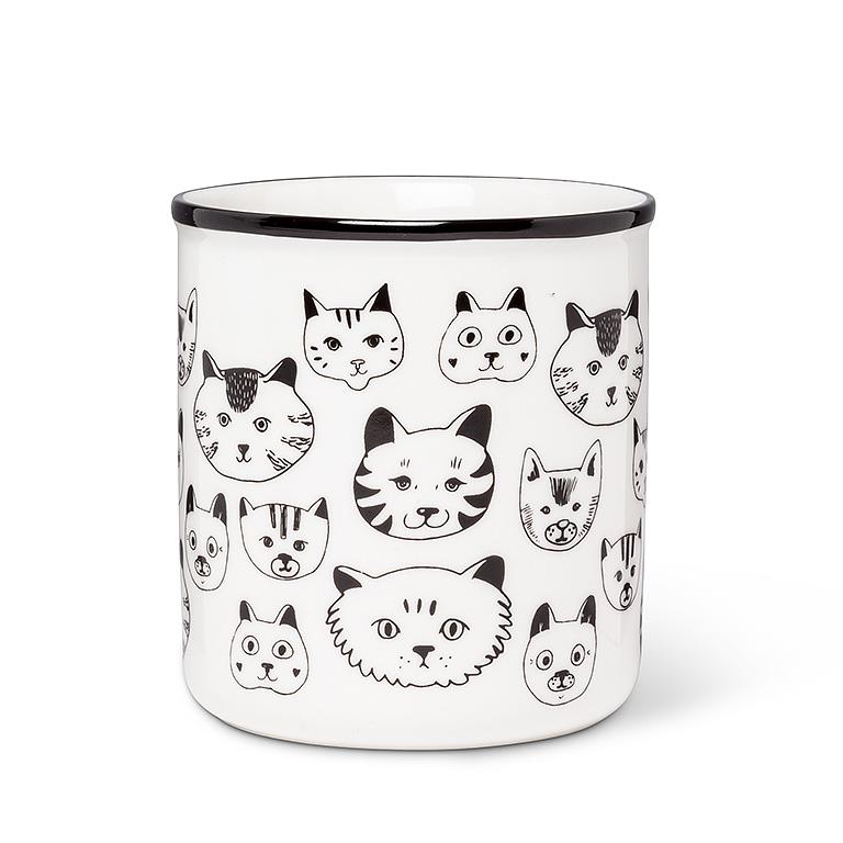 Cat Faces Mug