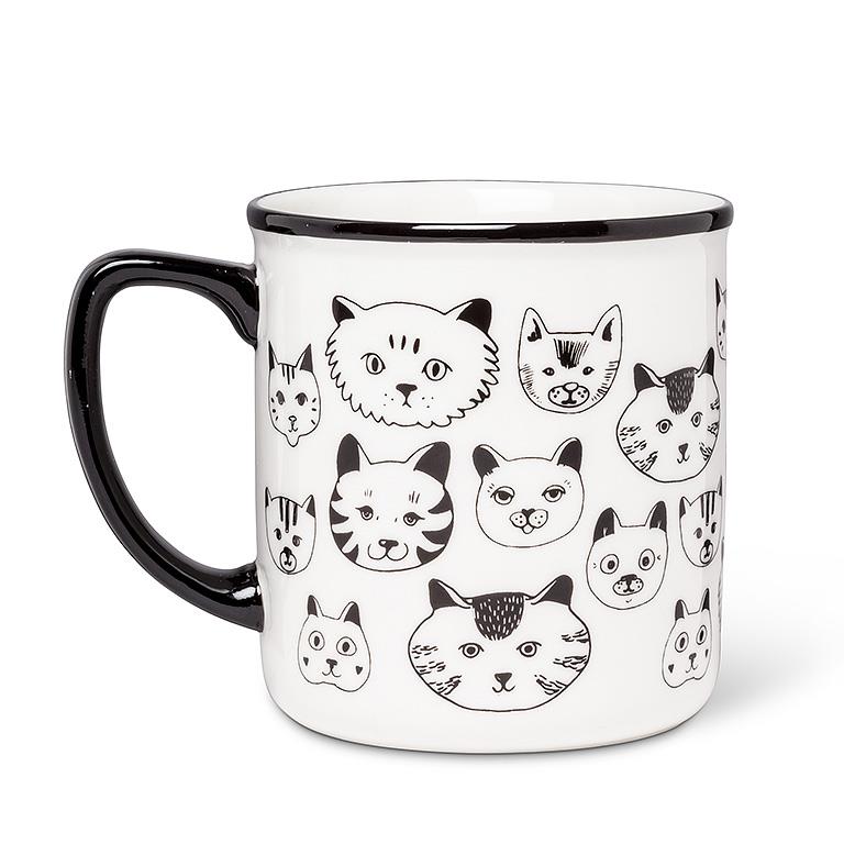 Cat Faces Mug