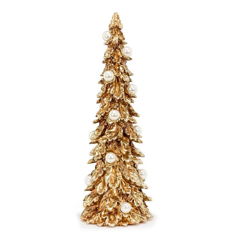 Large Gilded Tree with Pearls