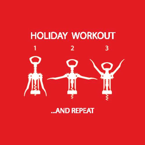 Holiday Workout Napkins