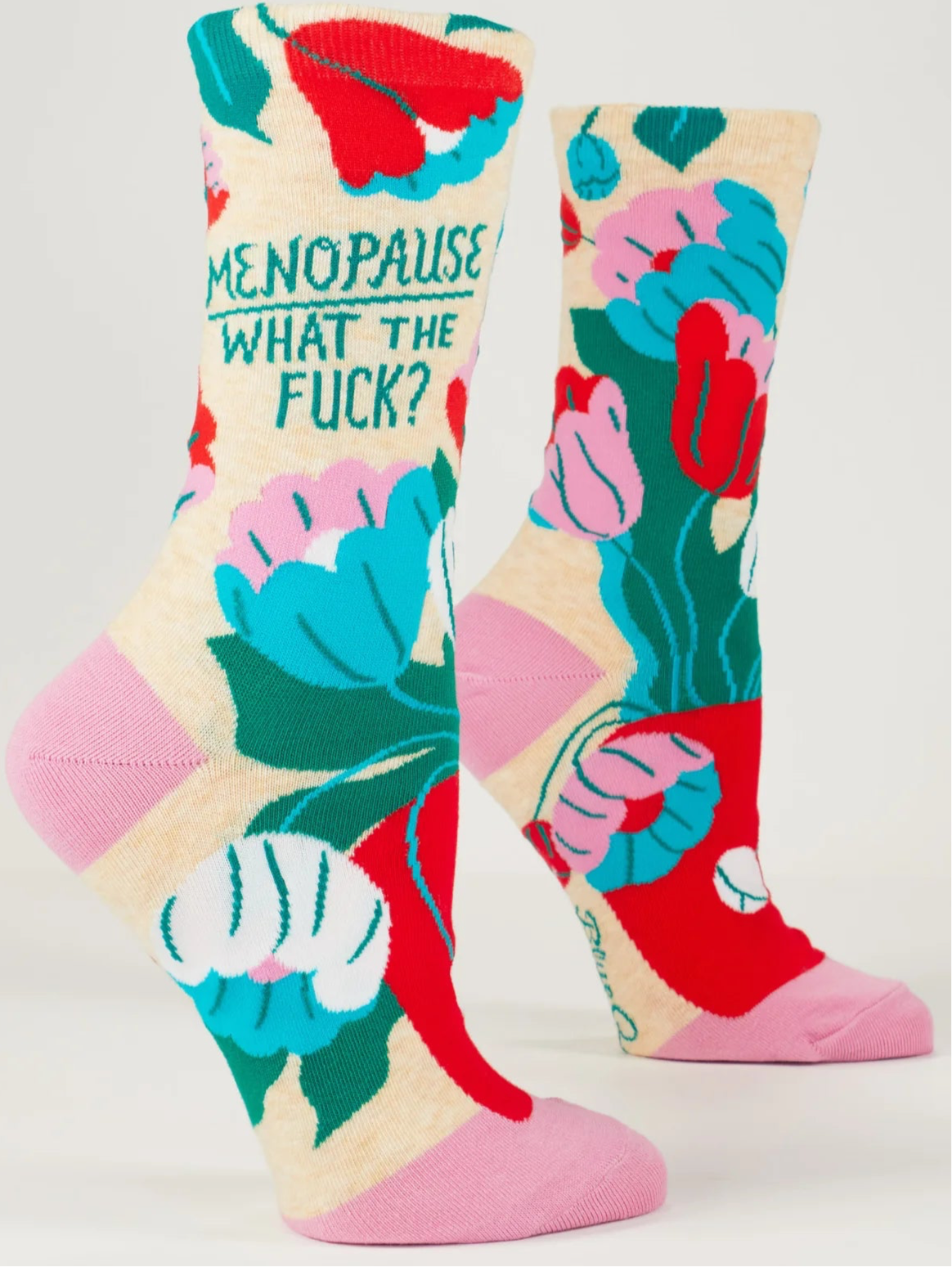 Menopause. What The Fuck? W-Crew Socks