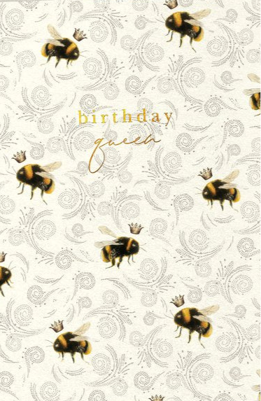 Queen Bee Card - Blank card