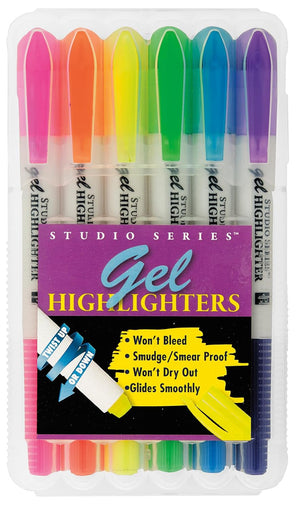 Gel Highlighters (Set of 6)