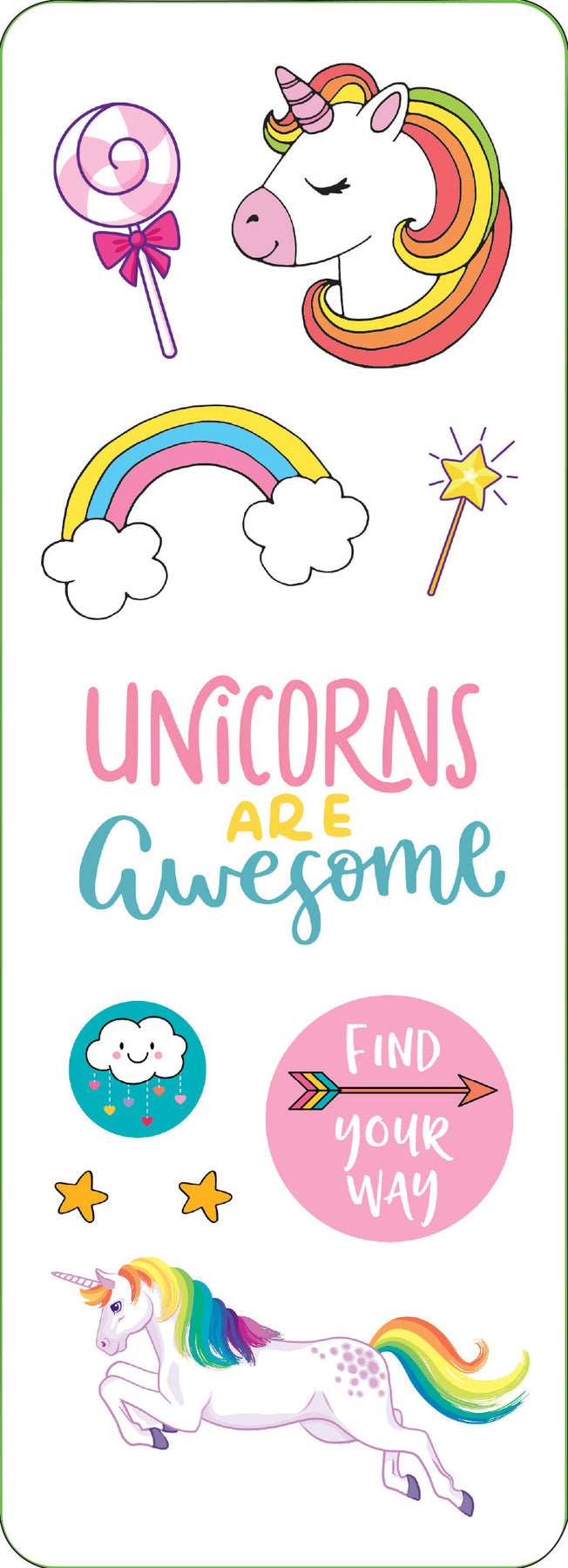 Unicorns Sticker Set