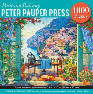 Positano Balcony Puzzle (1000 Pieces)