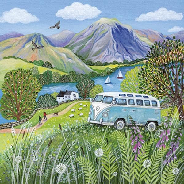 Campervan - Blank Card