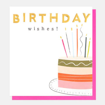 Cake and Candles Card