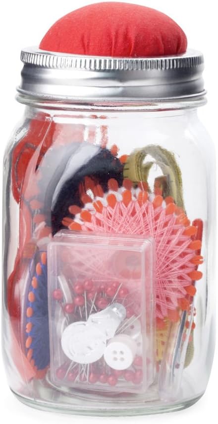 Mason Jar Sewing Kit