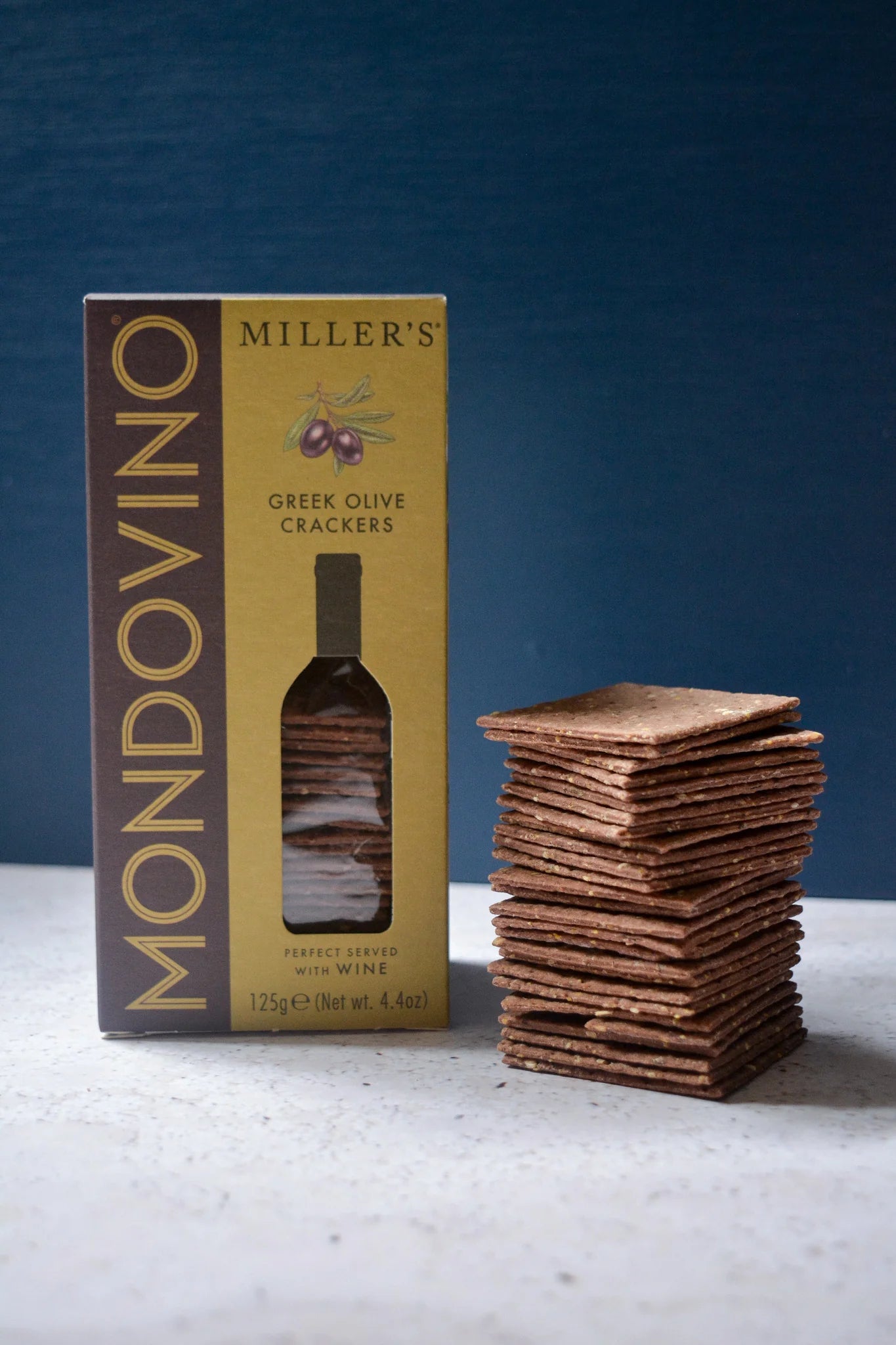 Olive Crackers, Mondovino, Miller’s