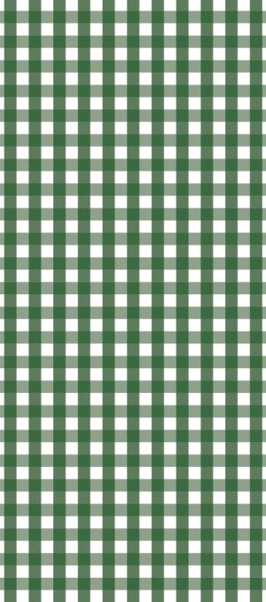 Green Checked Tissue Paper