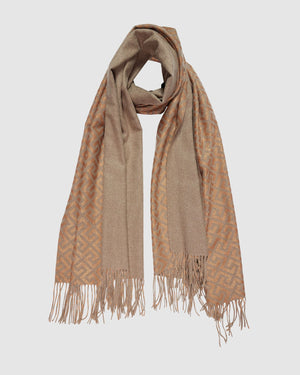 Cairo Scarf - Coffee