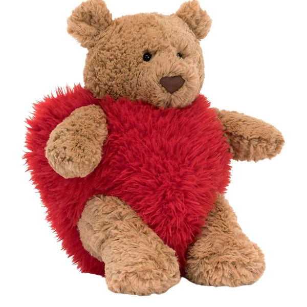 Jellycat Bartholomev Bear Hearthrob