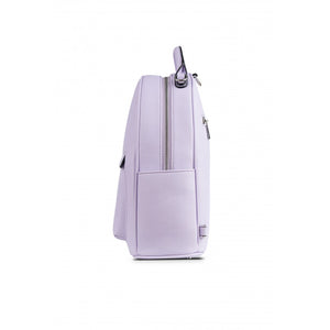 The Maude - Lavender Vegan Leather Backpack