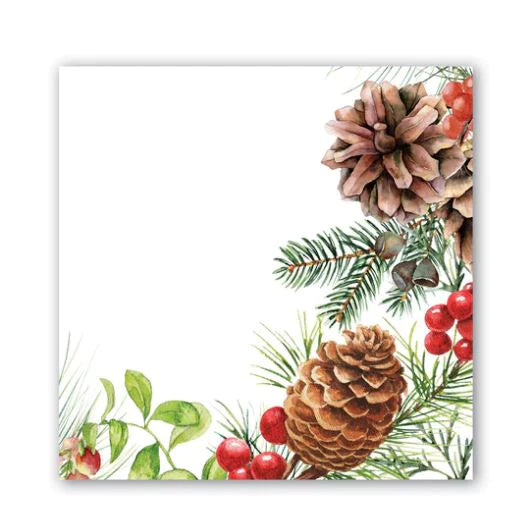 White Spruce Beverage Napkin