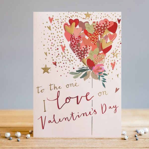 To The One I Love Greeting Card