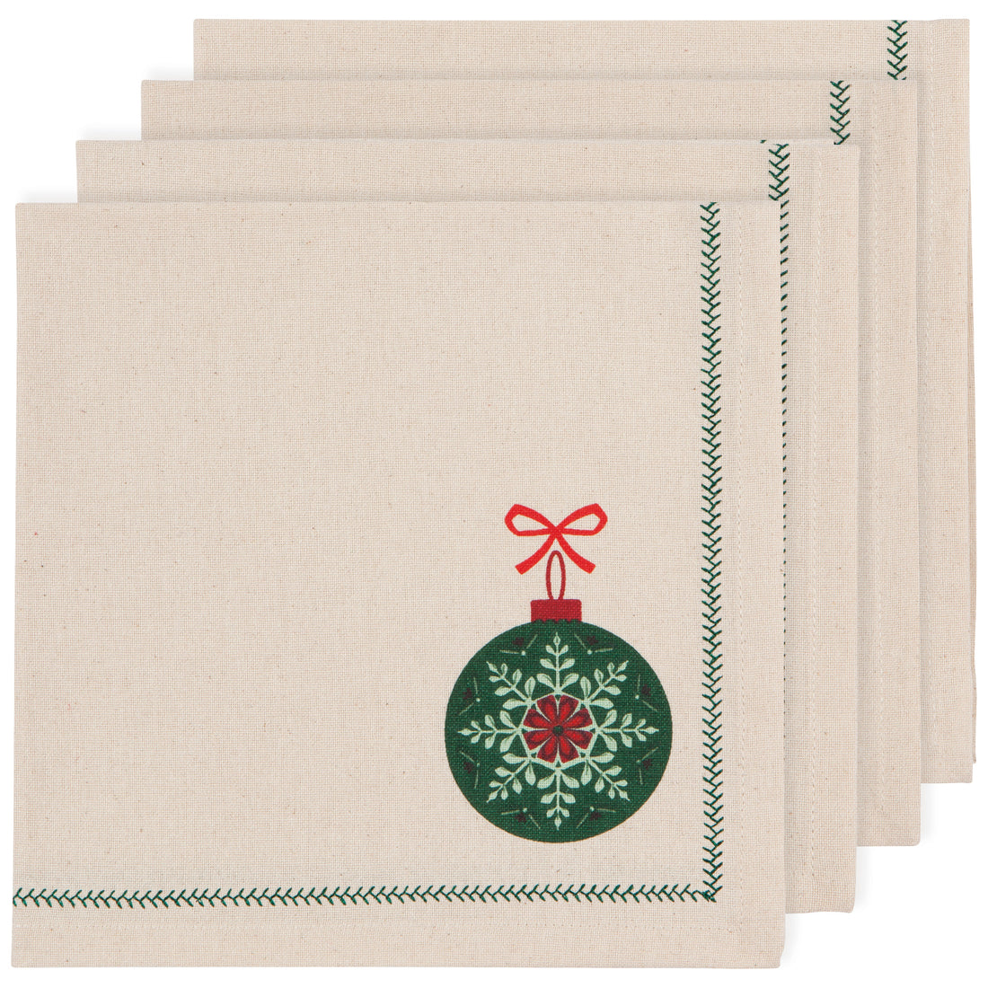 Good Tidings Printed Napkins (Set of 4)