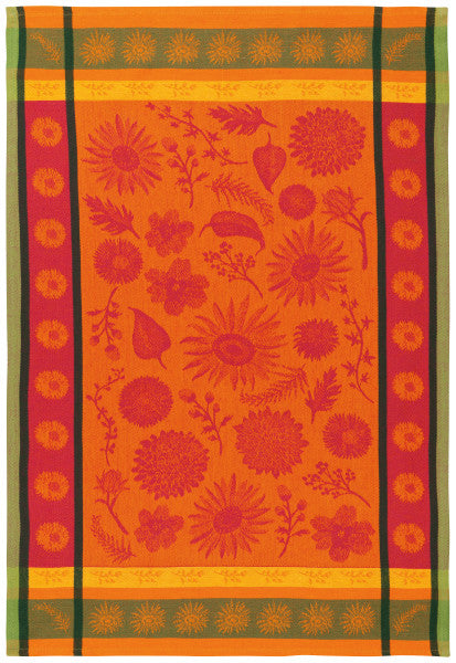 Sunflower Splendor Jacquard Dishtowel