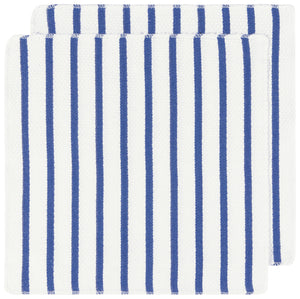 Basketweave Dishcloths Royal Blue (Set of 2)