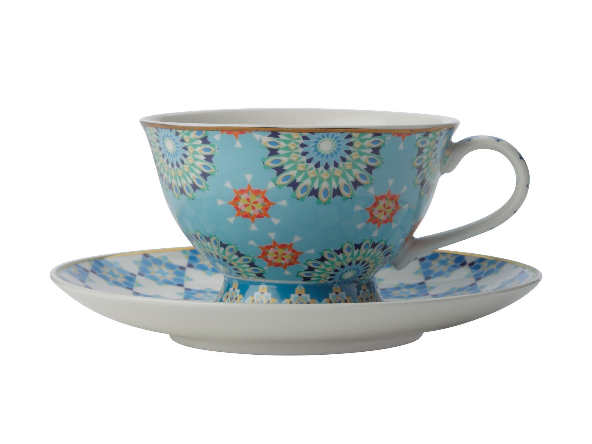 Pashar Blue Cup & Saucer